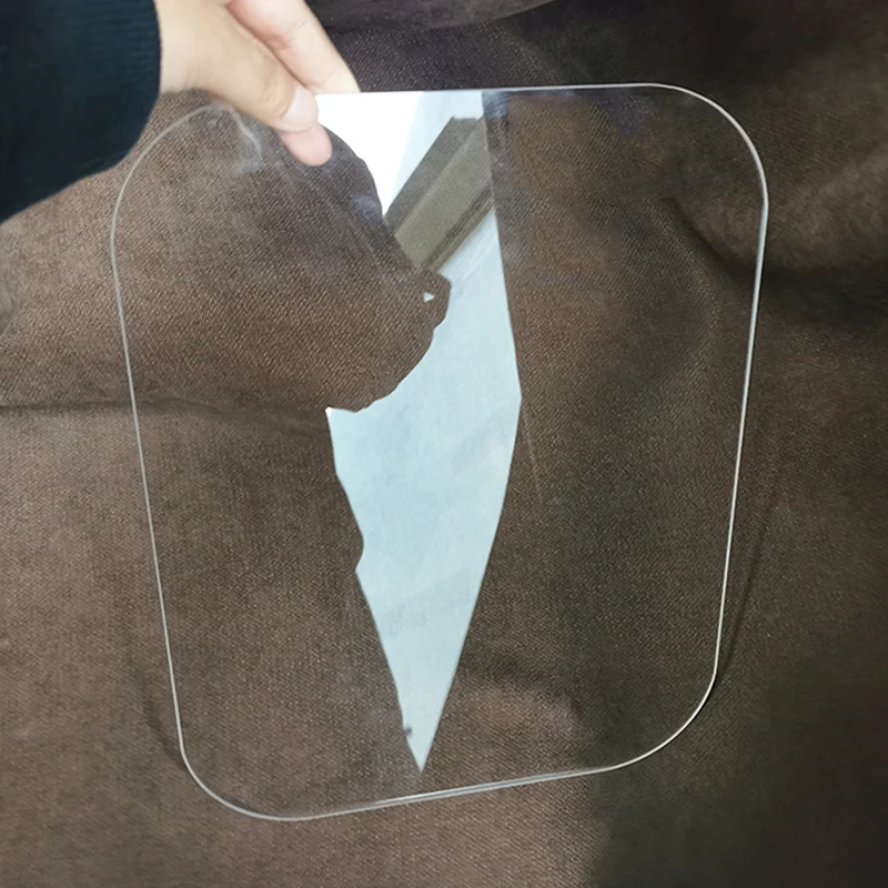 K9 material circular sheet 25 * 2mm ultra-white circular glass optical window sheet coating processing Glass