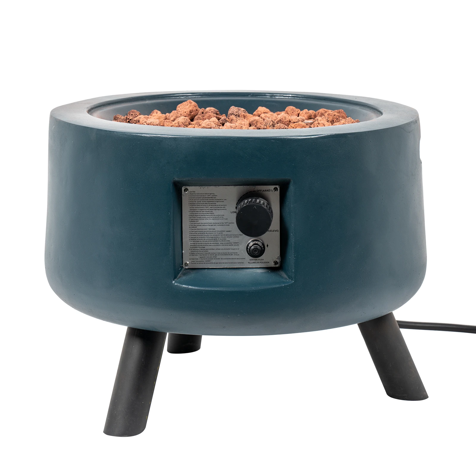 Tripod Outdoor Easy Clean BBQ Fire Pit Picnic Portable Brazier Barbecue Grill Burning Gas Courtyard Patio Chimenea Feuerstelle