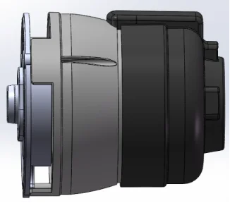 24v 0.15kw High torque Brushless direct current blowing motor