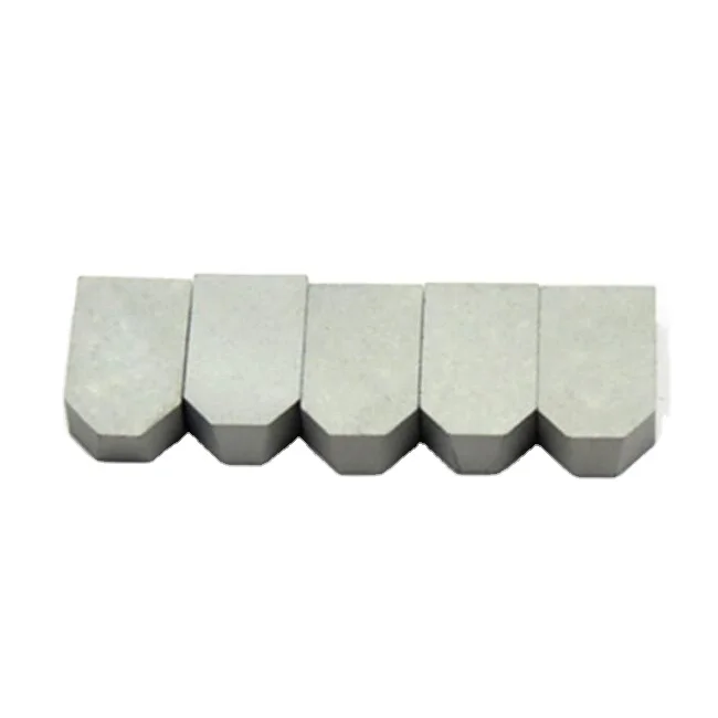 Cemented Carbide Rock Working Tool YG6 Tungsten Carbide, Stone Cutting Welding Insert Brazed Tip, Yg6 Carbide Insert