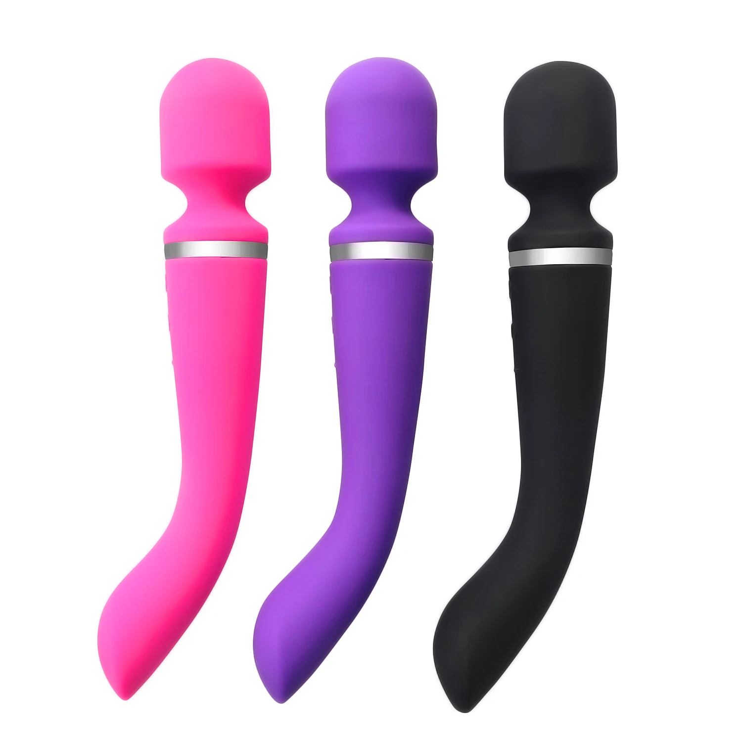 Wholesale Waterproof Handheld Controller Wand Massage Artificial Adult Dildo Mini Pussy Vibrator Sex Toys For Woman Rechargeable