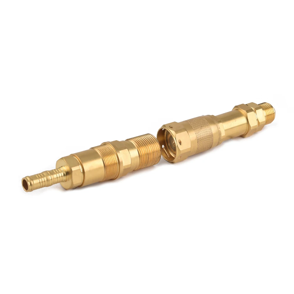 Air Conditioner Part Brass Fitting Male To Copper Connector