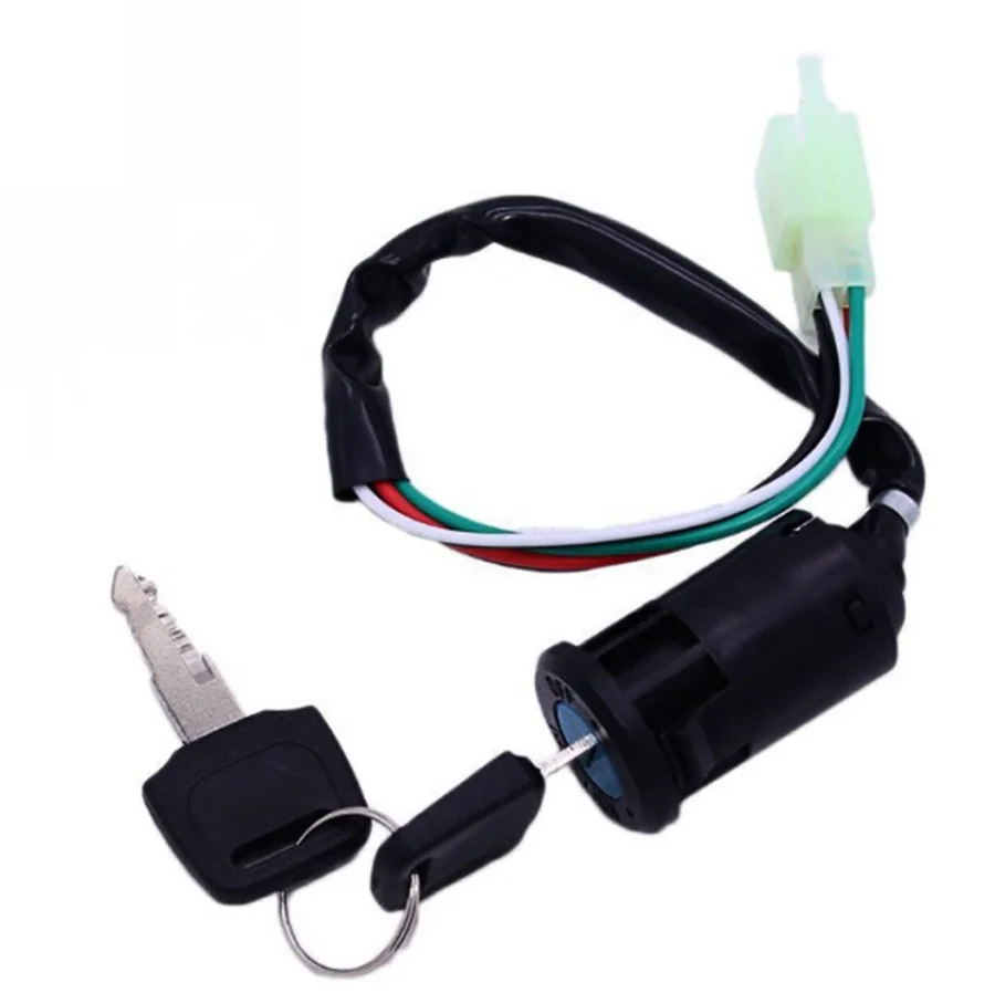TERFU Motorbike Ignition Key Wire For Yamaha Kawasaki Suzuki 50cc 250cc ATV Cross Country