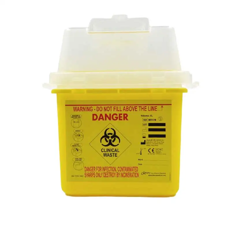 5L Medical Sharps Containers hospital use disposable sharp container