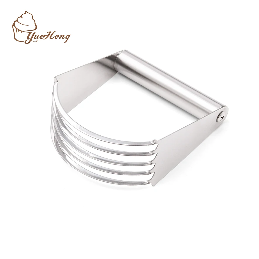 Professional Stainless Steel Pastry Cutter, Dough Blender, Flour Mixer for Pasta, Pie Crust and Cake