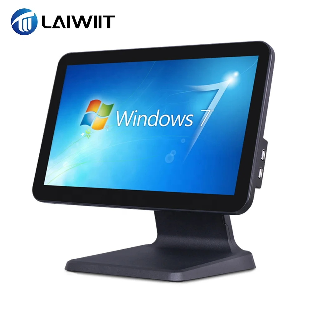 LAIWIIT Windows 11 Pos 15 Inch Touch Screen All In One Pos System Point Of Sale Hardware Pos Business Solutions