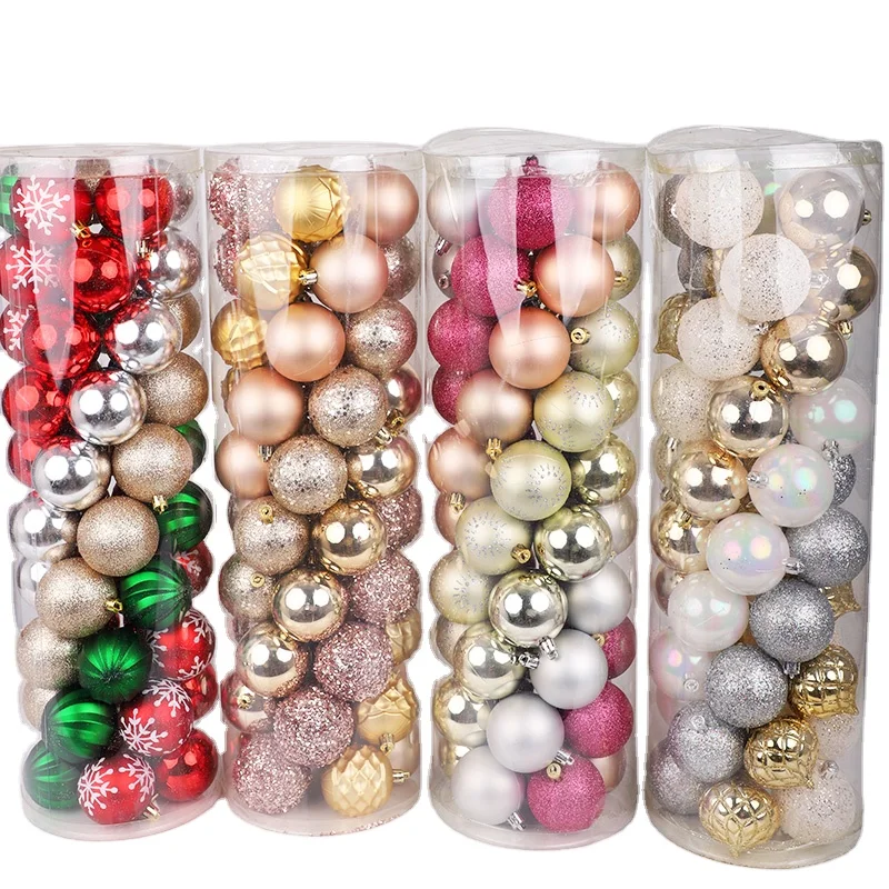Factory Colorful New Designed Christmas Tree Ornament Decoration Ball