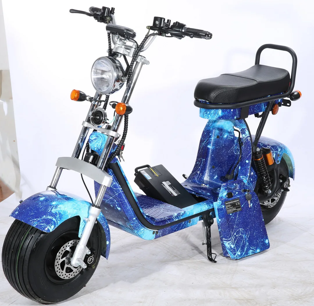 2019 newest model 1500W/2000W citycoco electric scooter for adult with EEC