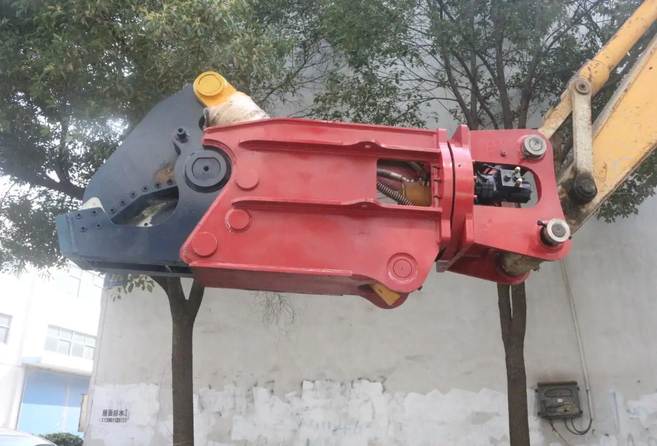 Construction Machinery Accessories 360 Degree Rotating Hydraulic Olecranon Scissors Pliers