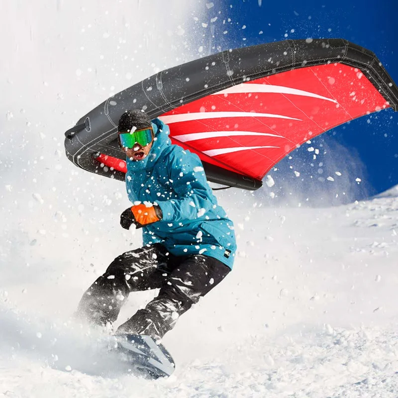 High quality material water entertainment handle inflatable surfing hydrofoil kite sail kite