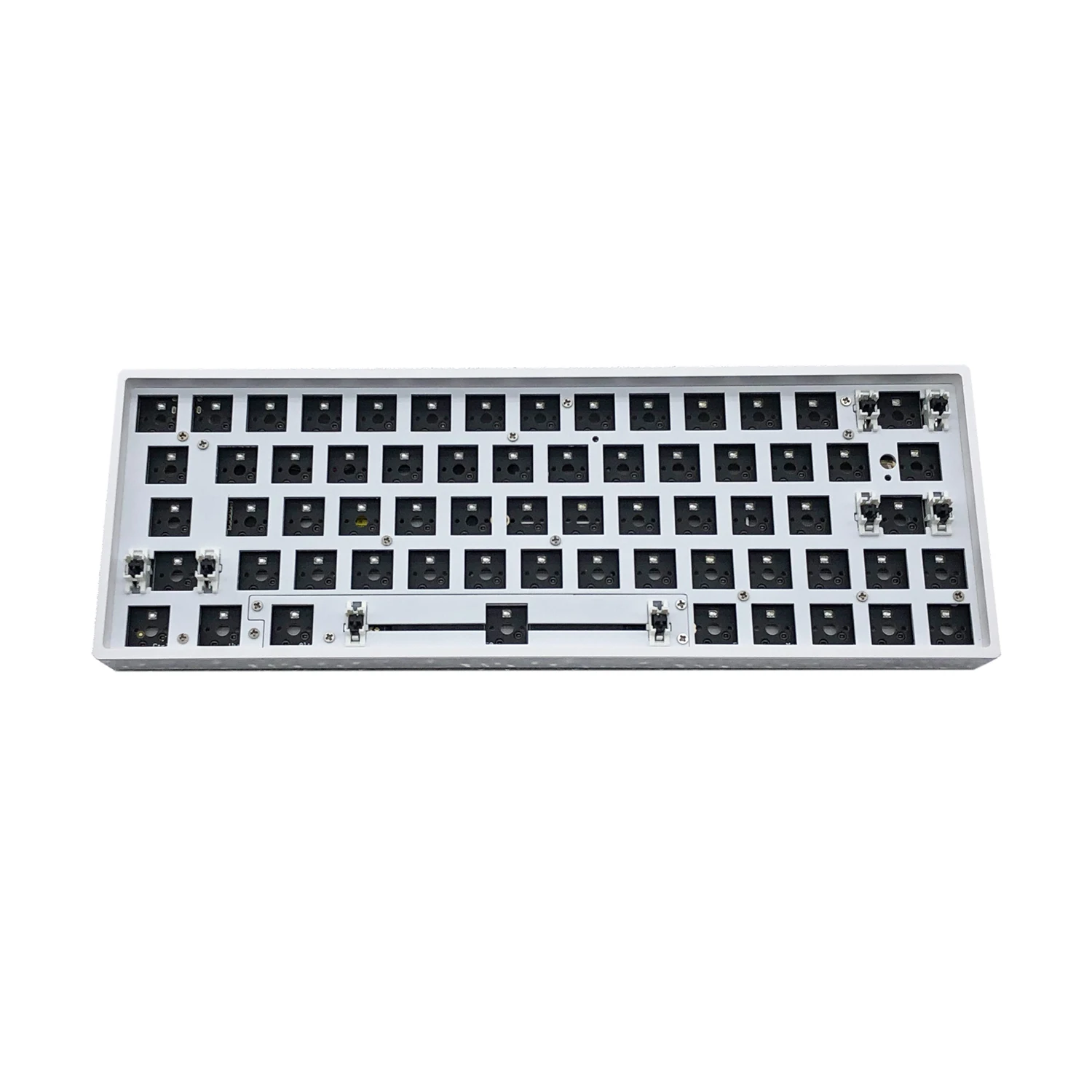 Custom Keyboard Topfast 100%/80%/60% Key Keyboard Brass Aluminum Gk64 Mechanical Keyboard Cnc Case