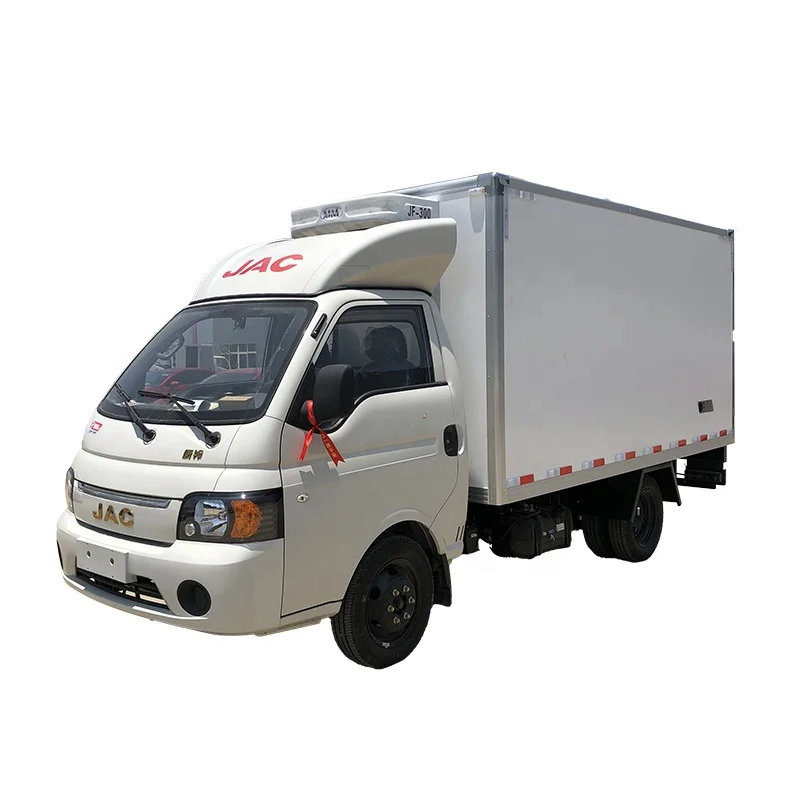 JAC 1 тонна 2 тонны 3 холодильник коробка грузовик мини-морозильник фургон для замороженных и рыбных перевозок