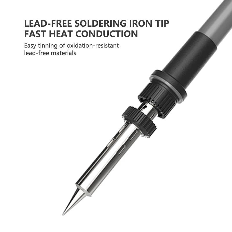 High Quality Digital Display 205 Lead-free High Frequency Rapid Heating Adjustable Constant Temperature Welding Table 150W Knife