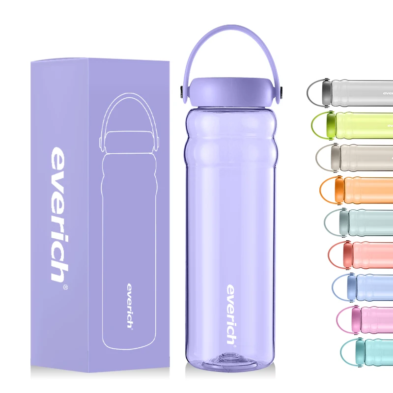 Customized 1000 ML Bpa Free Reusable Clear Gym Plastic Waterbottle 1L Motivational Sport Ps Tritan Nalgene Water Bottle