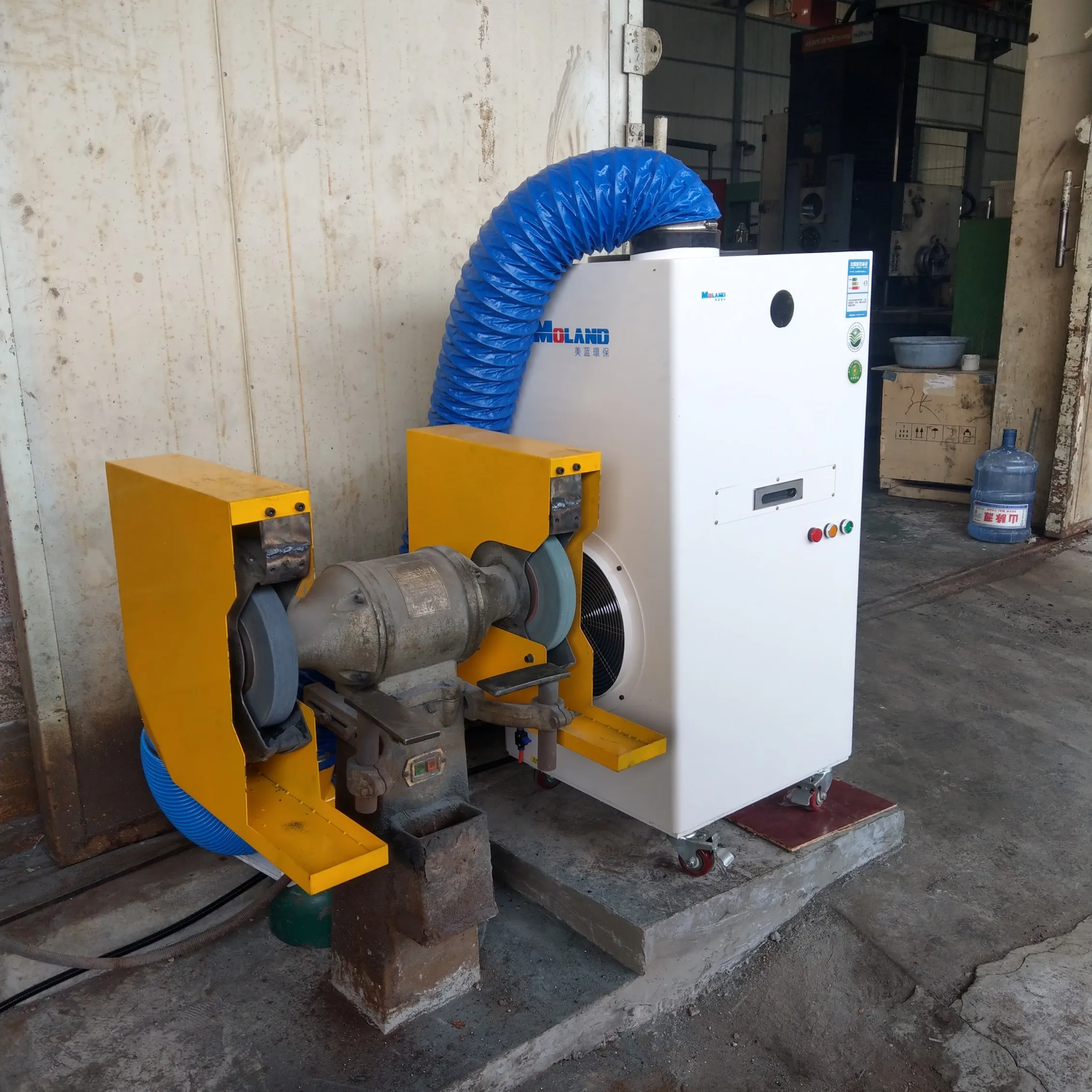 Mobile Welding Dust Extractor Industrial Dust Collector Purification System Pulse Jet Dust Collector