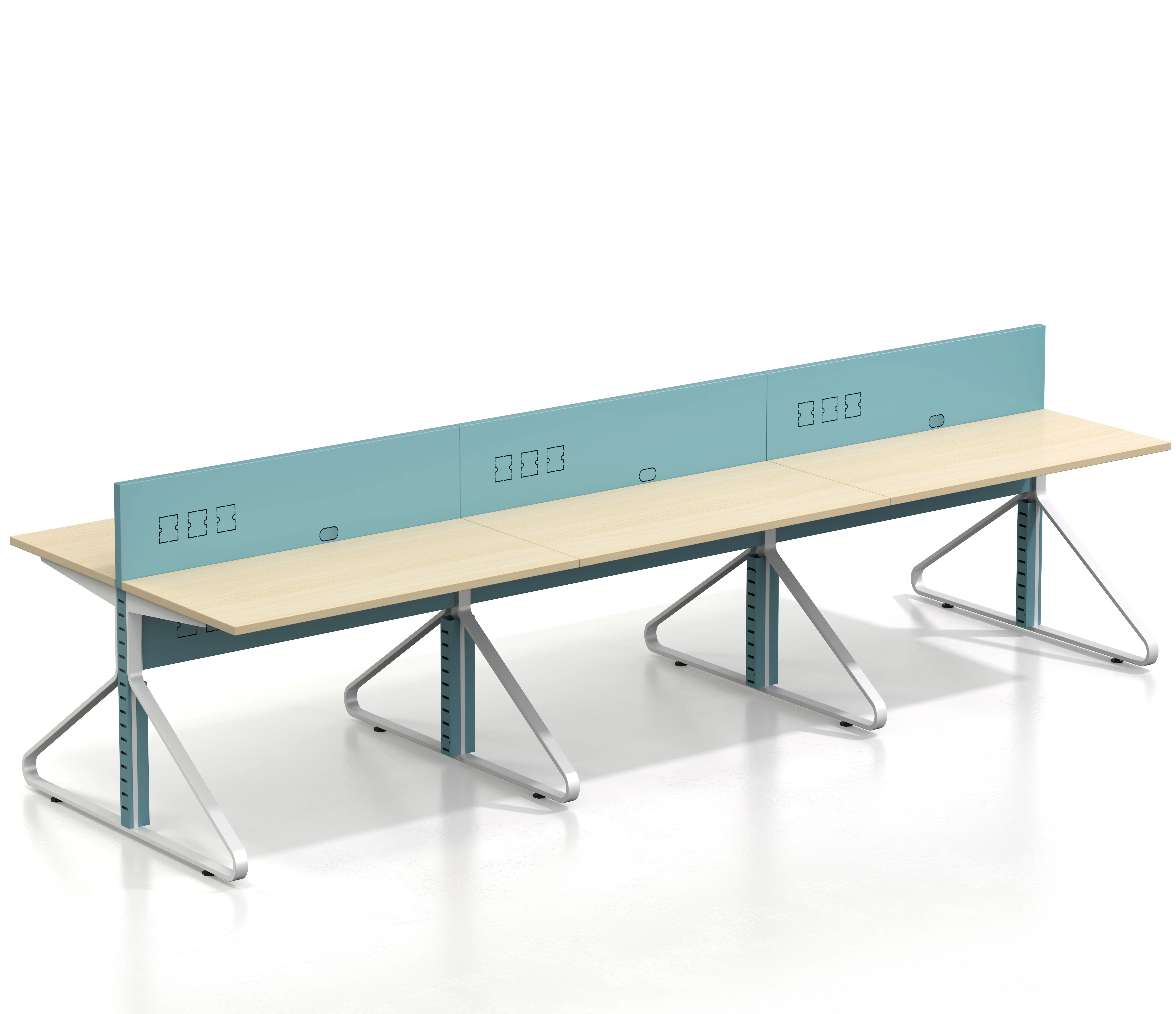 2024 новый стиль заводская цена офисная мебель стол Уникальный дизайнерский офисный металлический ножки стола