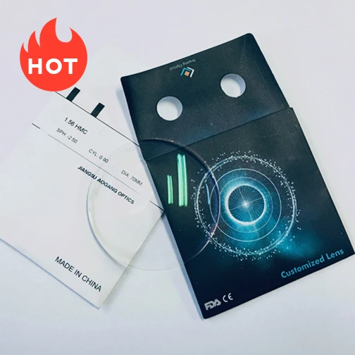 Aogang optical cr39 lenses optical hmc ar coating lenses