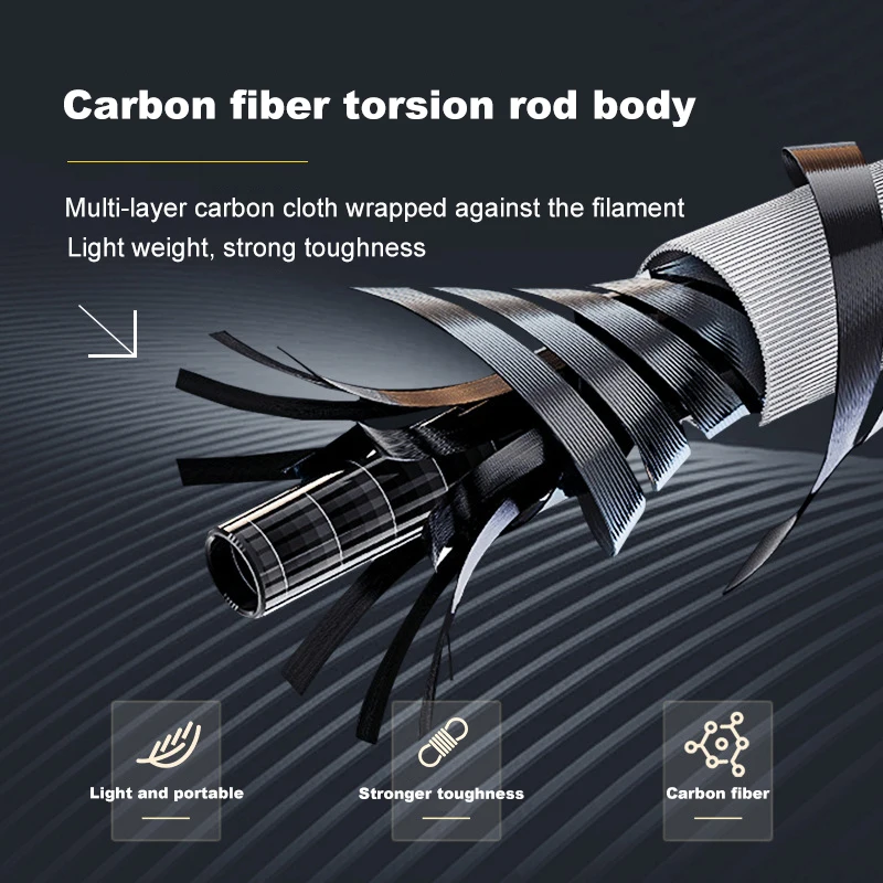 Outdoor carbon hiking poles Ultra-light portable walking sticks Retractable carbon fiber walking sticks