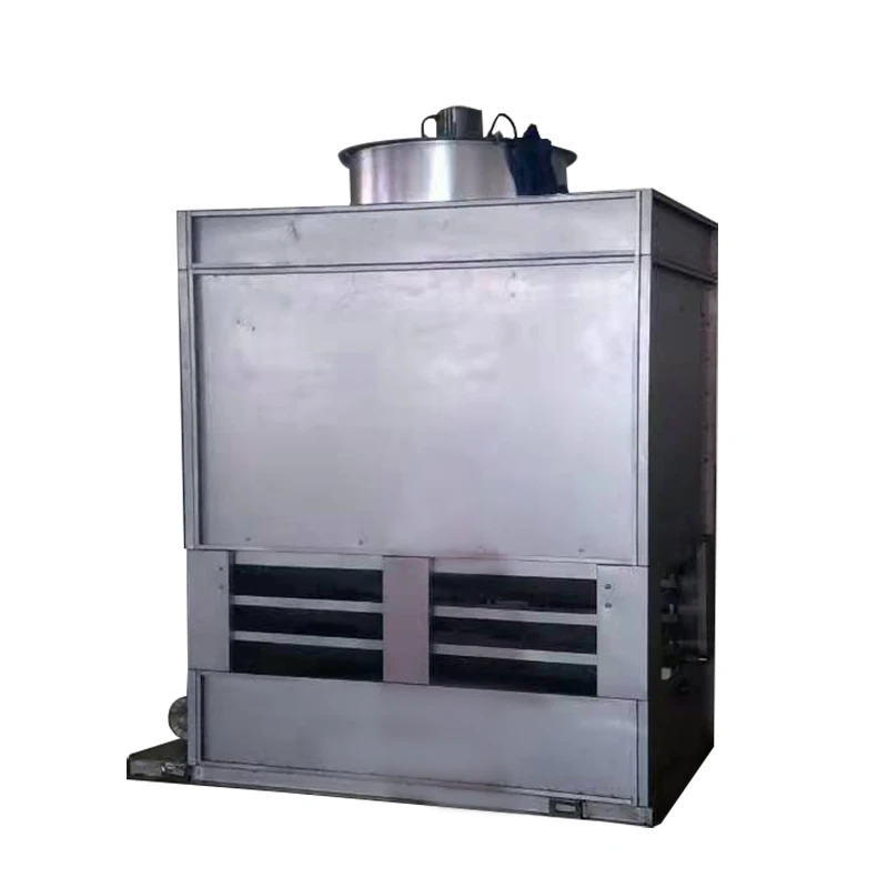 Closed cooling tower for water cooling chiller