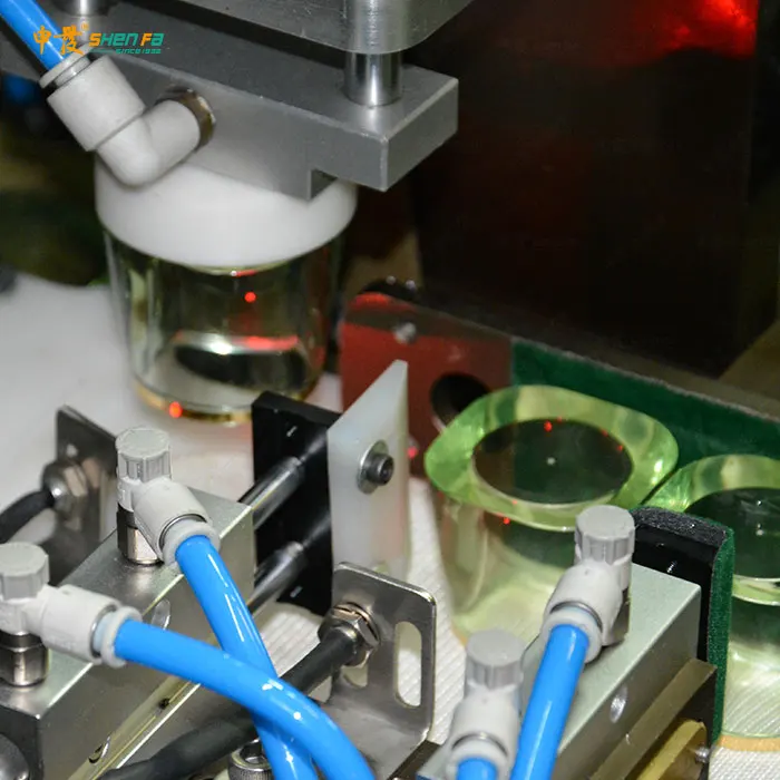 High speed Jars glass jars automatic hot stamping machine packing jars hot stamping