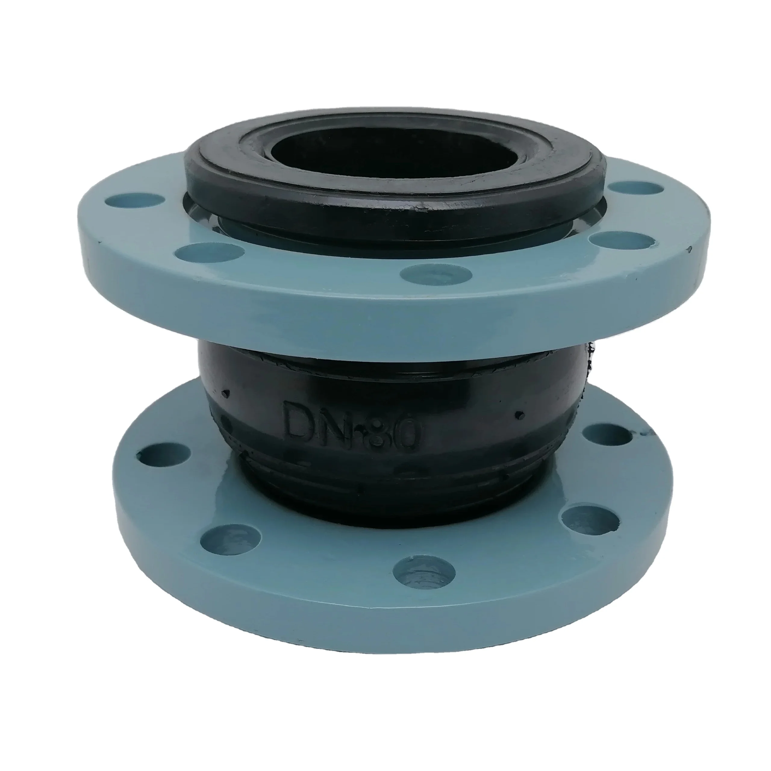 Jiufu Flange Type Rubber Joint Carbon Steel Round Ppr Flange Forged 3 Years Carbon Steel / SS304 / SS316 5 Inch Flange Equal