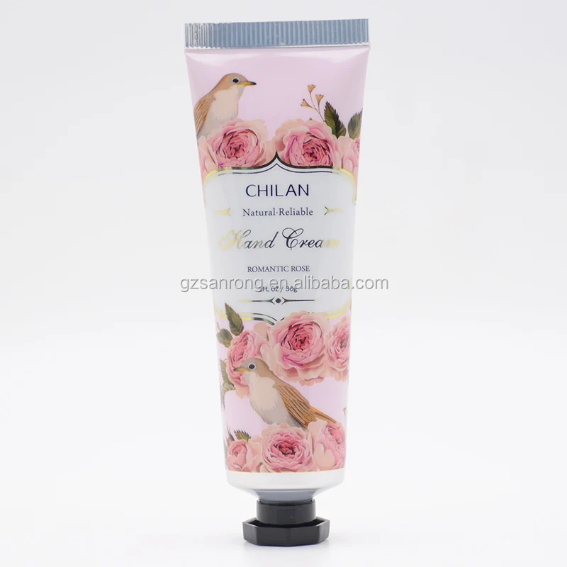 High Quality Squeeze Cosmetic Hand Lotion Aluminum Tube Cream Packaging Tubes With Cap