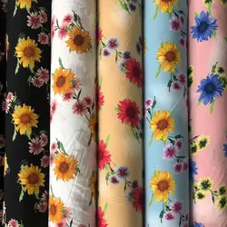 Evening dresses print fabric Stripe polyester paint roller fabric