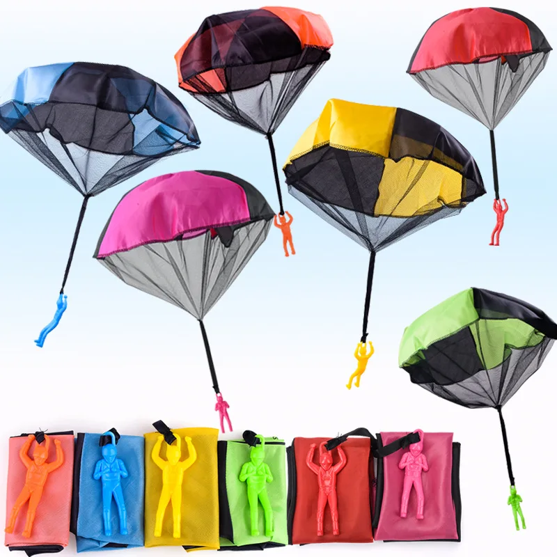 Hand Throwing Parachute Kids Little Parachute Kindergarten Hand Throw Parachute Square Beach Hand Toy Toy