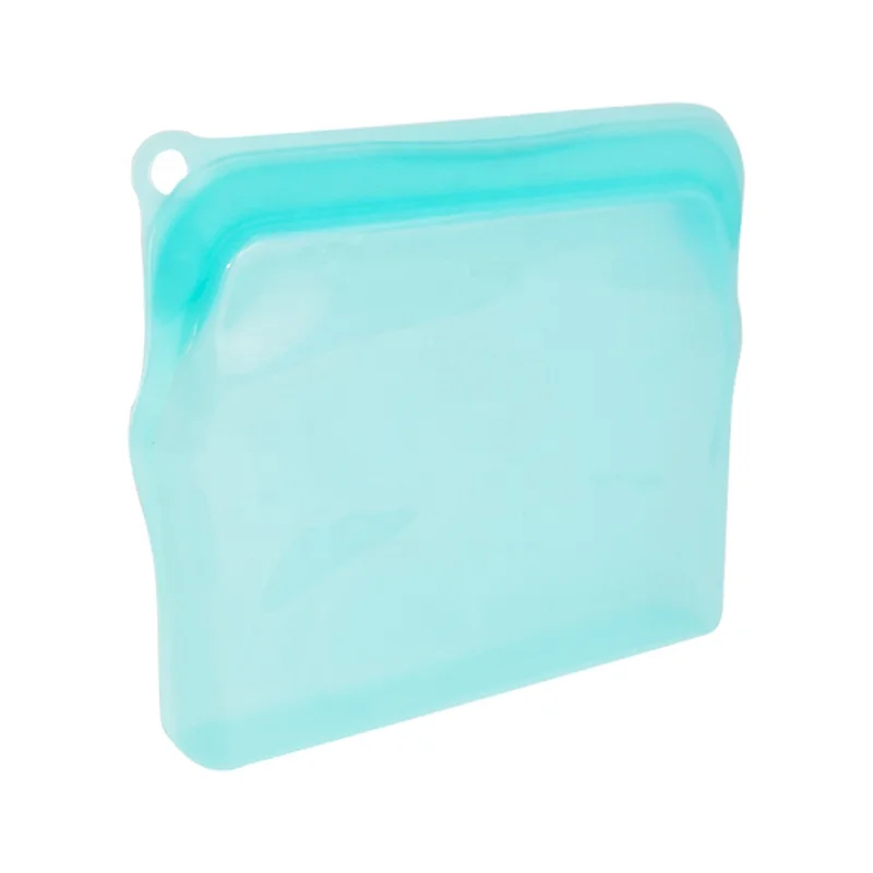 Reusable Silicone Food Storage Bag Washable Silicone Fresh Bag for Fruits Vegetables