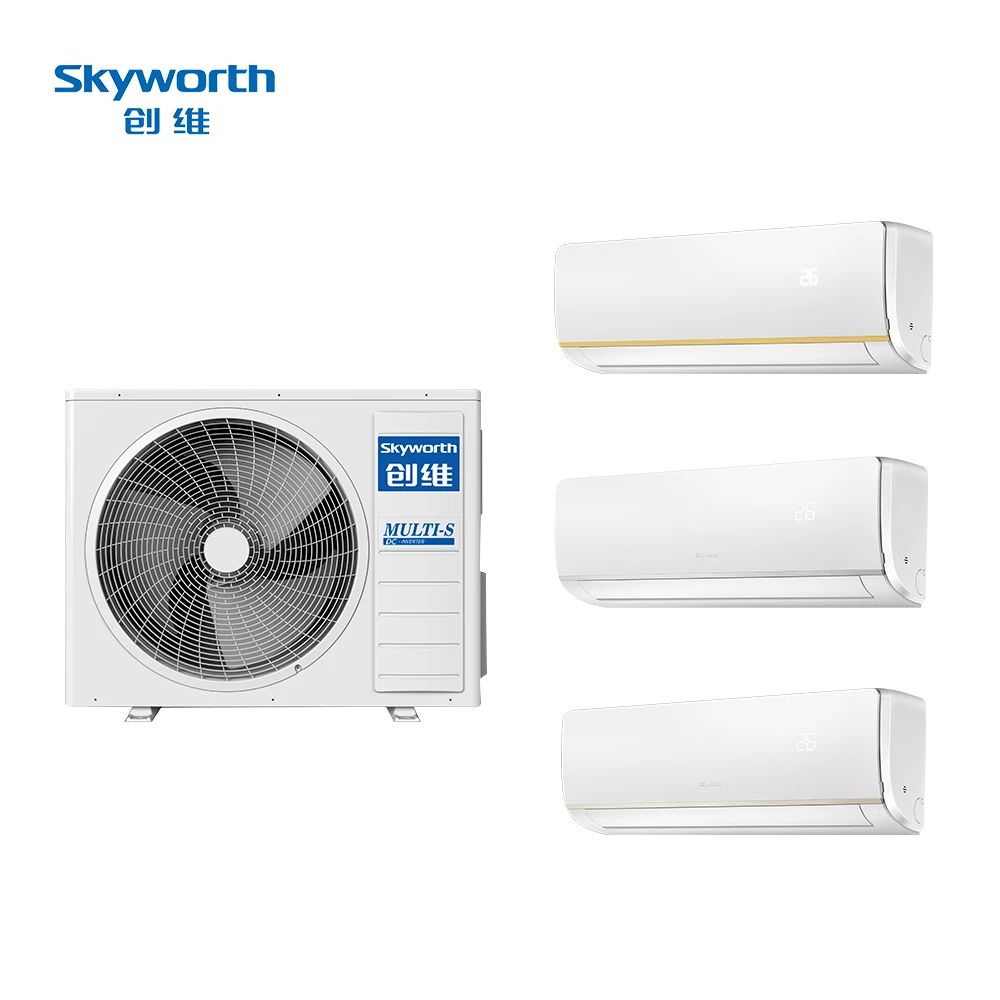 Skyworth 50 Гц многозонный инвертор нагревательный и охлаждающий кондиционер Раздельный мини-раздельный блок переменного