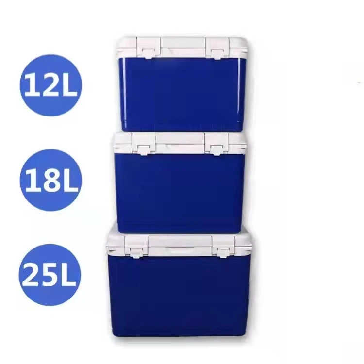 Light Durable Portable 12L 18L 25L Cooler Bin Ice Chest Cooler Box For Beverage/Food/Fishing/BBQ