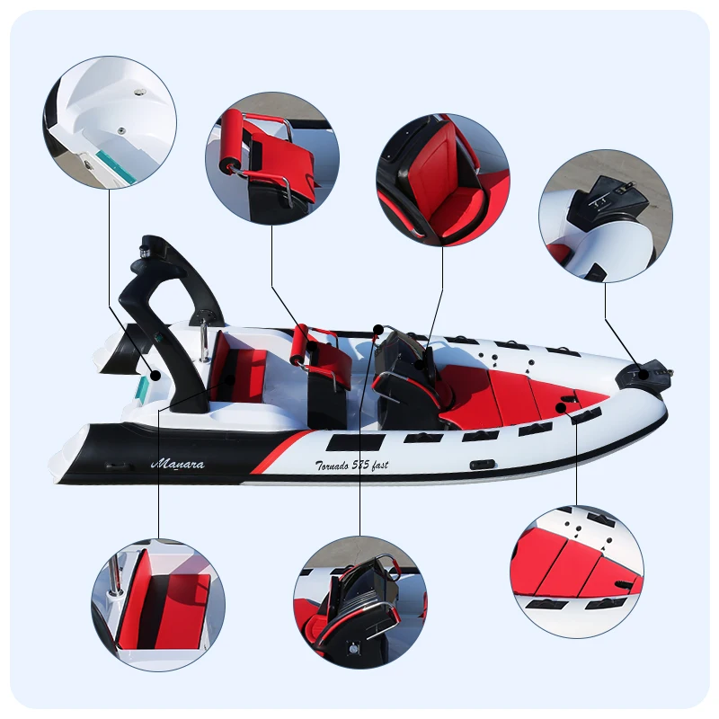 Haote кабина круизер жесткий пассажирский гироскутер каноэ Barche Gonflable воздушный понтон педаль патрульная лодка для продажи