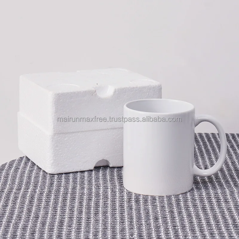 US Wholesale Custom Logo 11oz/15oz High Quality White Sublimation Blanks Product Ceramic Tea Coffee Christmas Ceramic Mug