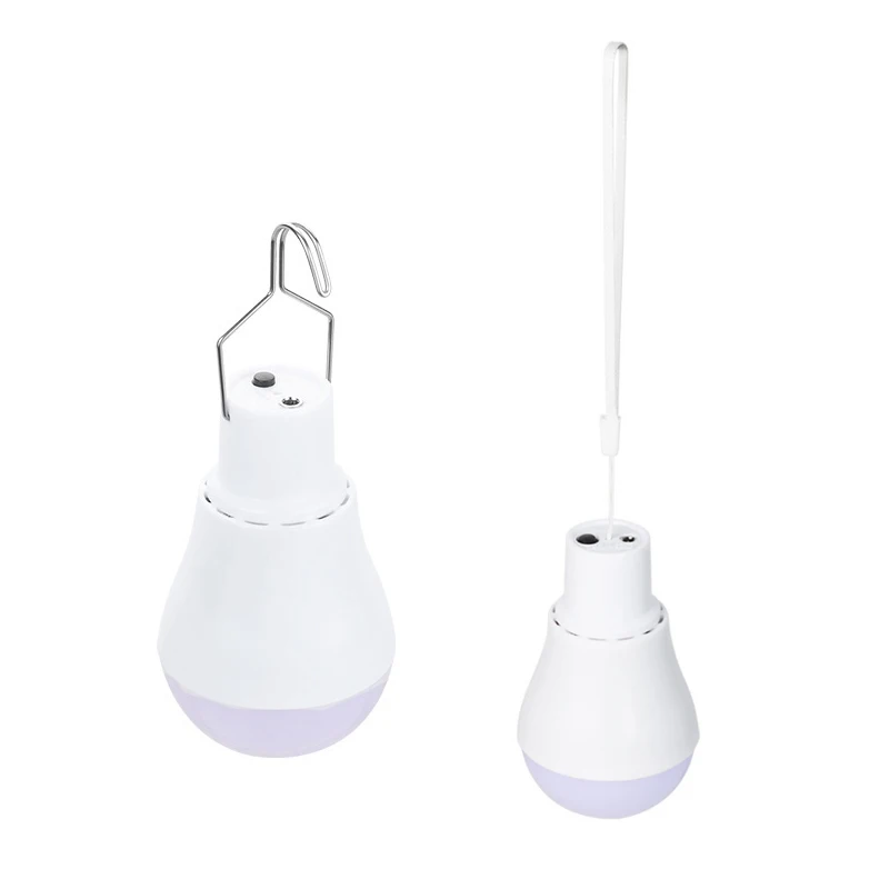 Светодиодные фонари на солнечной панели, Светильники для палатки, освещение двора, кемпинга, улицы, для помещений, 3 Вт