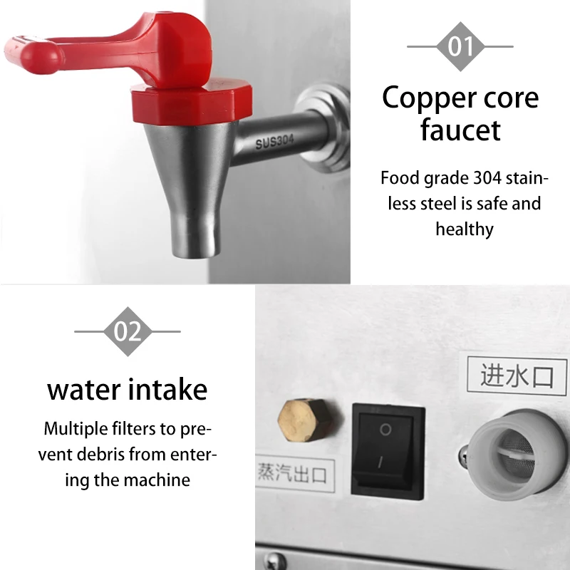 
water boiler Professional china supplier 10L bar series stepping instant hot water dispenser for hotel 