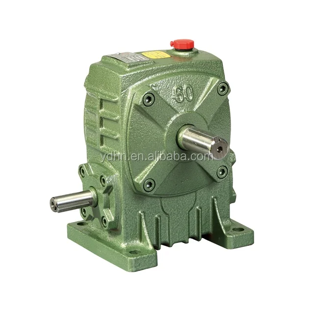 Input Shaft Single Stage Small Gear Motor Worm Gearbox Speed Reducer