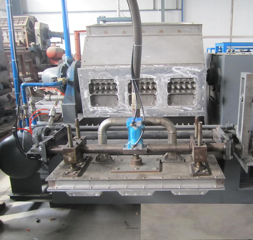 China manufacturer egg carton box container making machine price