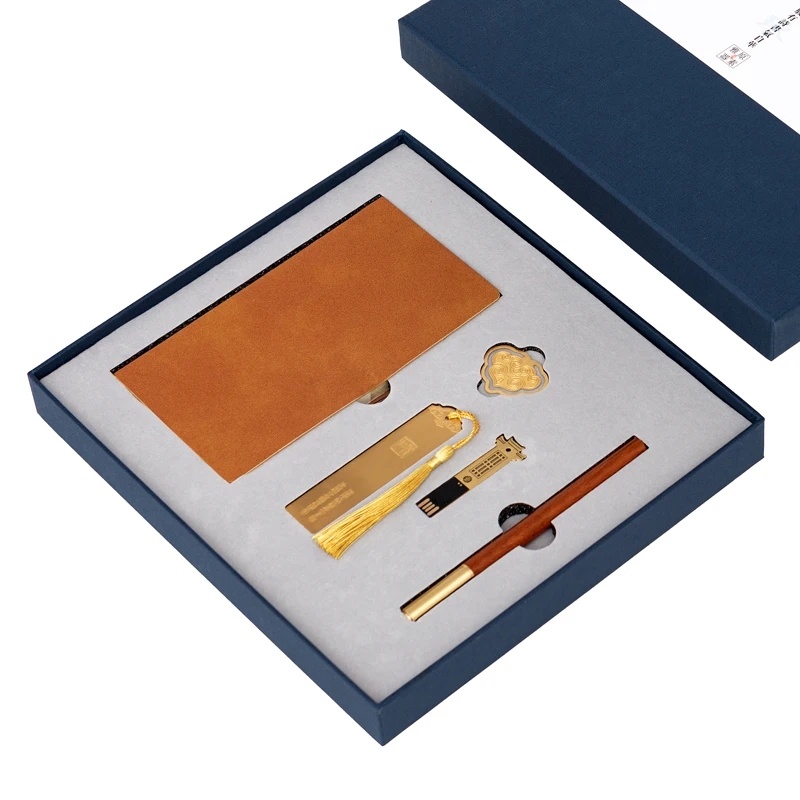 
Good Quality college gifts new stationary products boligrafo demadera gift ideas 2021 engraved notebook 