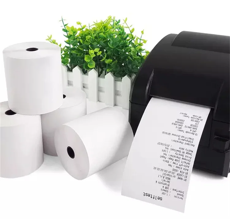 Thermal Cash Register Rolls POS Terminal Paper ATM Machine Printer Thermal Paper Roll