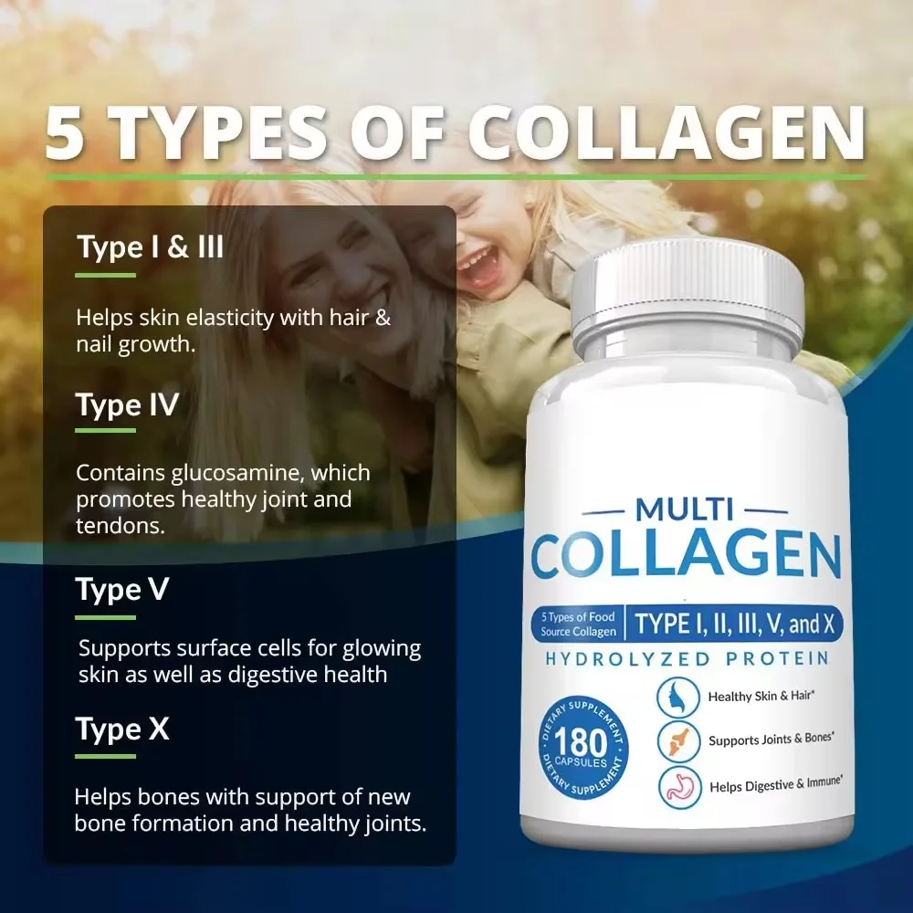 Skin Care Health Supplement Face Vitamin C Collagen Firming Capsule Serum,collagen Capsule Bottle Beauty Products Pregnant Women