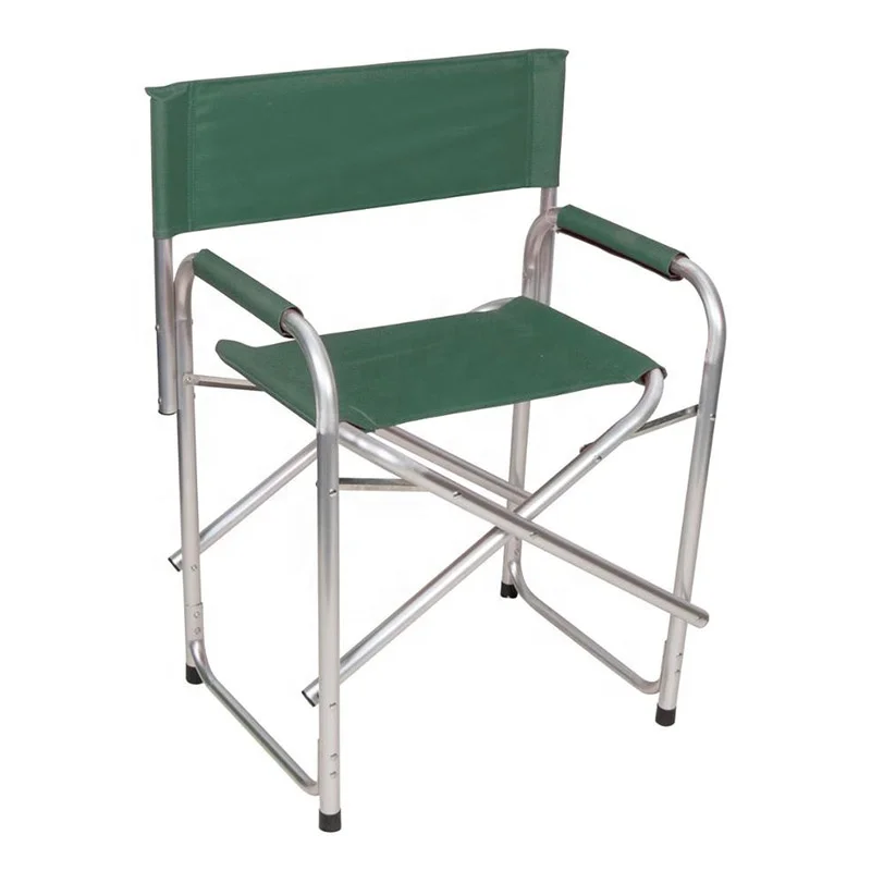 Big Lightweight Foldable Metal Director Chair With Table