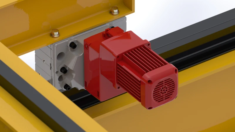 Crane Wheel Block Drive System Crane Wheel block crane end carriage