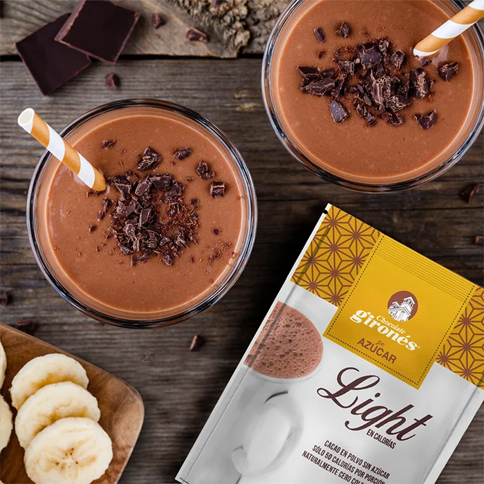 Creamy Smooth Healthy Beverage Sugar Free Light Cocoa Powder 200 Grams Ideal Complement Hot or Cold Drink