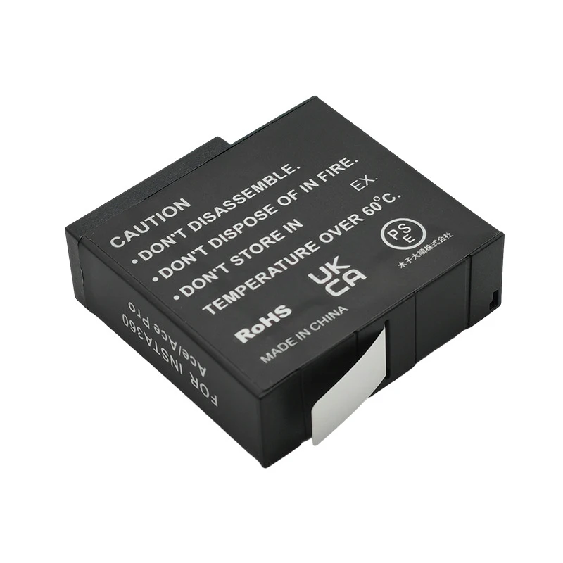 1800mAh Replaceable Battery For Insta360 Ace Pro 1700mAh Batteries Power Action Camera Accessories For Insta360 Ace/Ace Pro