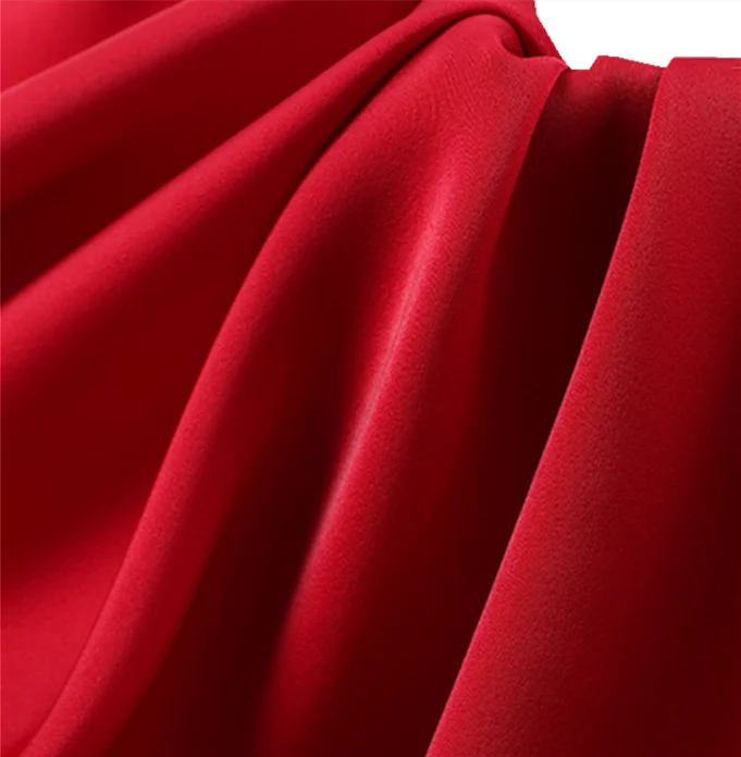 glamorous dull stretch moss crepe with good fall for dress