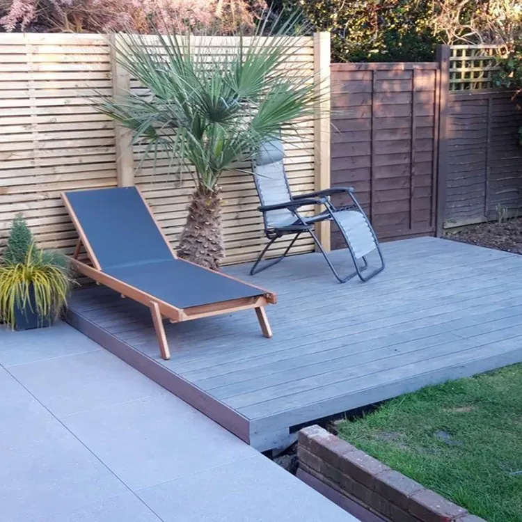 FRSTECH Water-proof Mixed Color  Hollow Co-extrusion WPC deck flooring