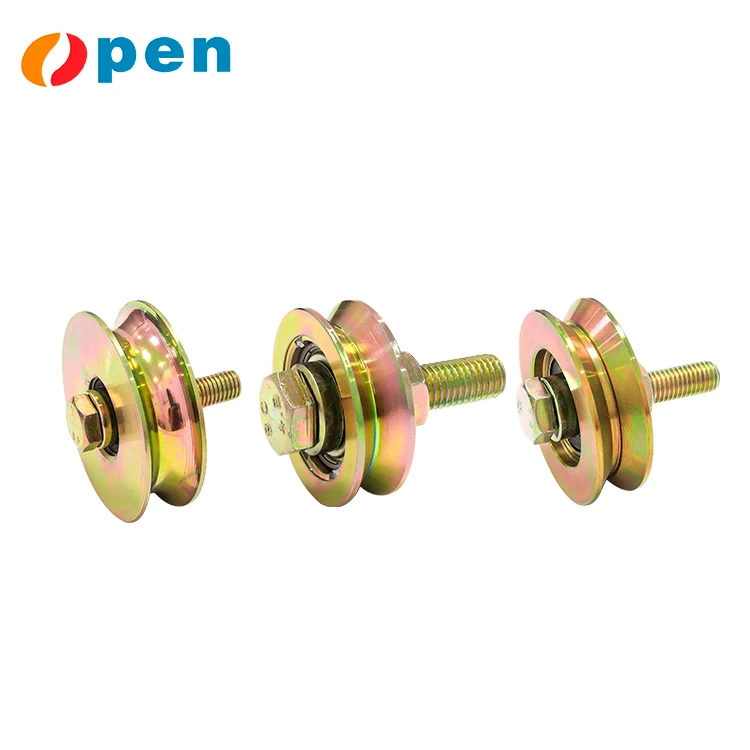 zinc Y O V U H groove sliding gate wheel  groove wheel 3 inch groove wheel