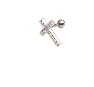 PAIR Acrylic White Hollow Cross Design Double Flare Ear Flesh Tunnel Plug Gauges Piercing Ear Expander Stretcher Fashion Jewelry