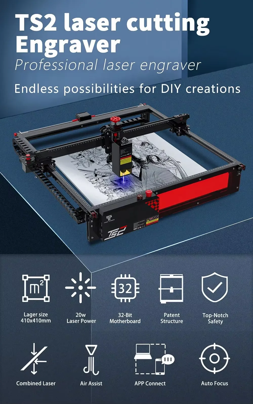 Small Business Machine Cnc Mini Cnc Carve Laser Engrave Machine With Cheap Price