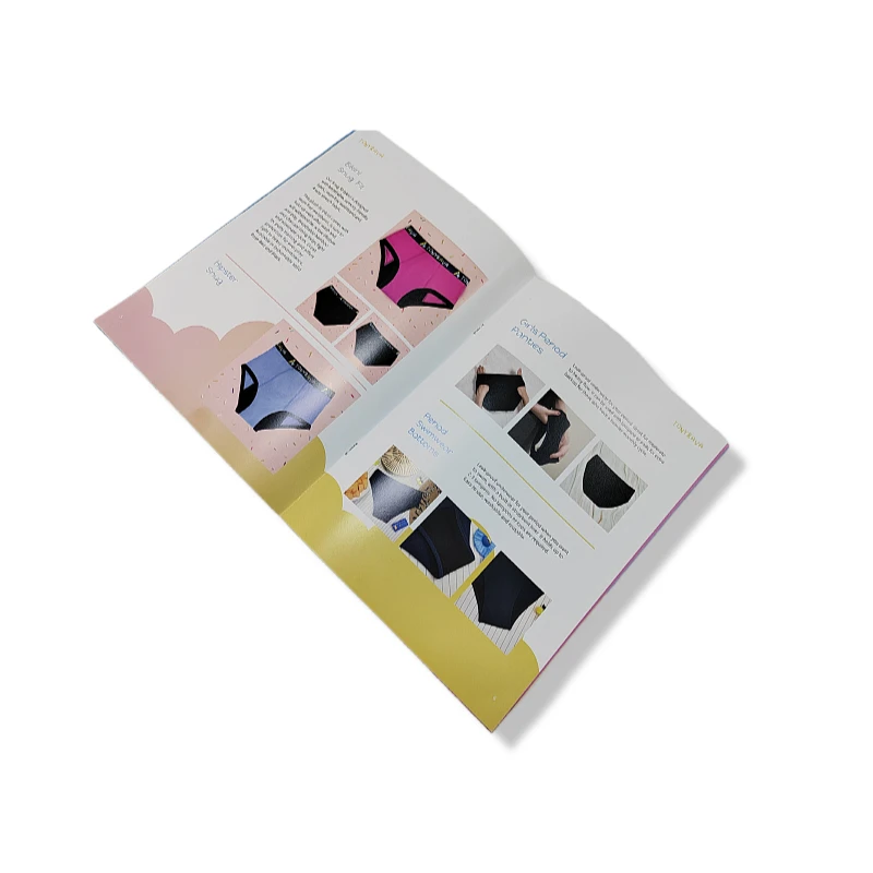 Professional High Quality Custom Passport Booklet Printing Operating Instruction Customized Business Flyer